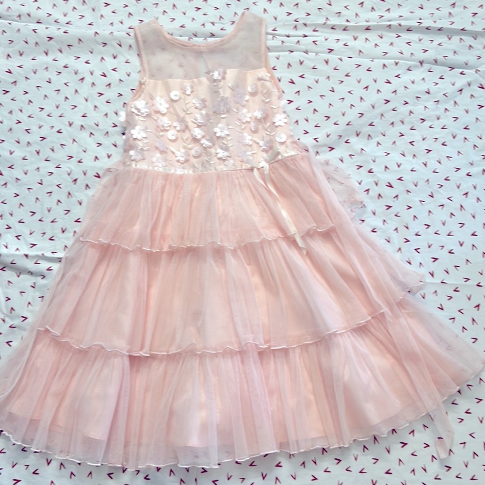 Brand new pink girls dress